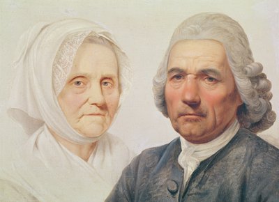 Los padres del artista de Julien Dupre